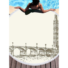 Charger l&#39;image dans la galerie, Bikisolo Femme Floral attrayant/mode/frais serviette de plage