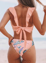 Charger l&#39;image dans la galerie, À Pois Taille Basse Bretelles Sexy Bikinis Maillots De Bain