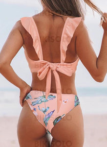 À Pois Taille Basse Bretelles Sexy Bikinis Maillots De Bain