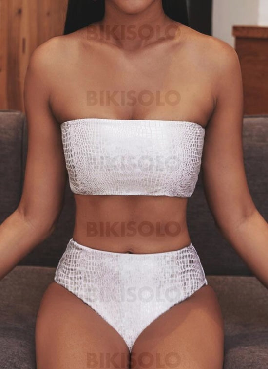 Bandeau Empreinte Danimal Sans Bretelle Exceptionnel Bikinis Maillots De Bain