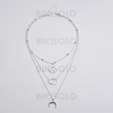 Charger l'image dans la galerie, Bikisolo Femme Beau À La Mode Sexy Alliage Colliers Bijoux De Plage Argent