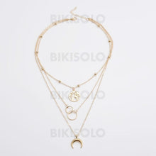 Charger l'image dans la galerie, Bikisolo Femme Beau À La Mode Sexy Alliage Colliers Bijoux De Plage Or