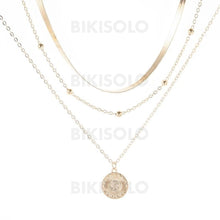 Charger l'image dans la galerie, Bikisolo Femme Beau À La Mode Sexy Alliage Colliers Bijoux De Plage Or