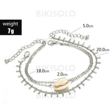 Charger l'image dans la galerie, Bikisolo Femme Simple Alliage Avec Coquille Femmes Bijoux De Plage