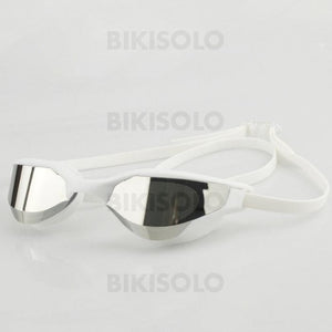 Bikisolo Galvanoplastie Etanche Anti-Buée Lunettes De Natation Blanc