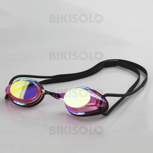 Bikisolo Galvanoplastie Etanche Anti-Buée Lunettes De Natation Bordeaux