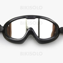 Charger l&#39;image dans la galerie, Bikisolo Galvanoplastie Etanche Anti-Buée Lunettes De Natation Noir