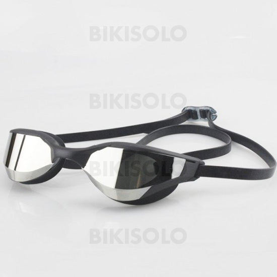 Bikisolo Galvanoplastie Etanche Anti-Buée Lunettes De Natation Noir