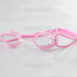 Bikisolo Galvanoplastie Etanche Anti-Buée Lunettes De Natation Rose