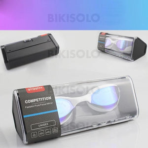 Bikisolo Galvanoplastie Etanche Anti-Buée Lunettes De Natation