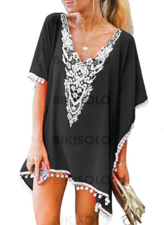 Col V Bohème Tenues De Plage Maillots De Bain