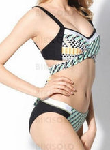 Charger l&#39;image dans la galerie, Coloré À Bretelles Élégante Bikinis Maillots De Bain