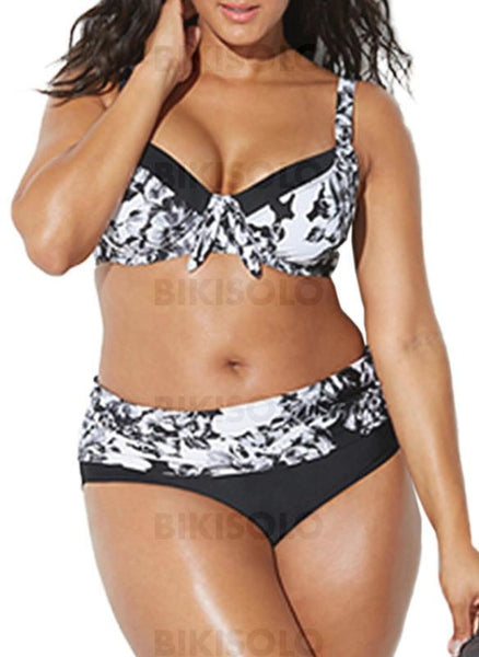 Coloré Armature Faire Monter À Bretelles Élégante Grande Taille Bikinis Maillots De Bain