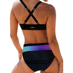 Coloré Pente À Bretelles Sexy La Mode Jolis Bikinis Maillots De Bain