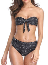 Charger l'image dans la galerie, Colorful Sans Bretelle Sexy Bikinis Maillots De Bain Blanc / S