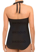 Charger l&#39;image dans la galerie, Couleur Unie Armature Dos Nu Sexy Grande Taille Une Pièce Maillots De Bain