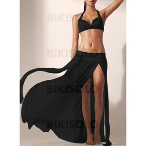 Couleur Unie Bohème Tenues De Plage Bas Maillots De Bain