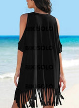 Charger l&#39;image dans la galerie, Couleur Unie Col V Mignon Tenues De Plage Maillots De Bain