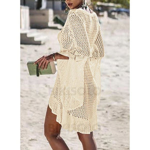 Couleur Unie Col V Sexy Tenues De Plage Maillots De Bain