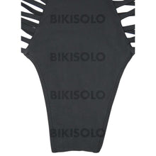 Charger l&#39;image dans la galerie, Couleur Unie Col V Sexy Une Pièce Maillots De Bain