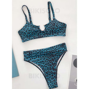 Couleur Unie Jambe Haute À Bretelles Sexy Jolis Classique Bikinis Maillots De Bain
