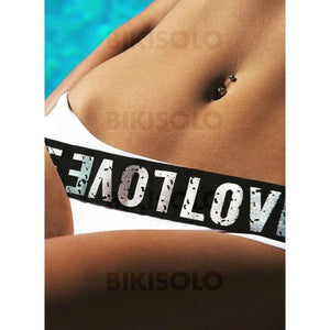 Couleur Unie Néon À Bretelles Élégante Bikinis Maillots De Bain