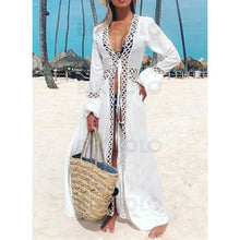 Charger l&#39;image dans la galerie, Couleur Unie Sans Bretelle Sexy Classique Tenues De Plage Maillots De Bain