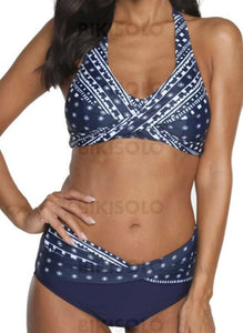 Dot Col Rond Attrayant Bikini Maillots De Bain Bikinis