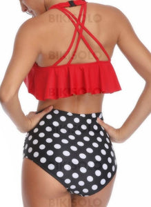 Dot Dos Nu Mignon Bikini Maillots De Bain Bikinis