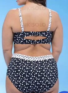 Dot Sangle Sexy Grande Taille Bikini Maillots De Bain Bikinis