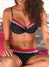 Charger l&#39;image dans la galerie, Dot Sangle Sexy Mignon Bikini Maillots De Bain Rouge / S Bikinis