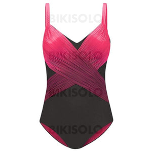 Épissage Couleur À Bretelles Sexy Une Pièce Maillots De Bain