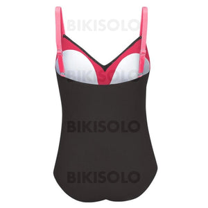 Épissage Couleur À Bretelles Sexy Une Pièce Maillots De Bain
