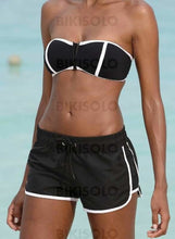 Charger l'image dans la galerie, Épissage Couleur À Bretelles Sports Bikinis Maillots De Bain