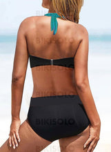 Charger l&#39;image dans la galerie, Épissage Couleur Dos Nu Sexy Boho Bikinis Maillots De Bain