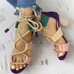 Femmes Pu Talon Bottier Sandales À Bout Ouvert Avec Ouvertes Chaussures