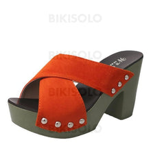 Charger l'image dans la galerie, Femmes Pu Talon Bottier Sandales Escarpins Plateforme À Bout Ouvert Chaussons Avec Autres