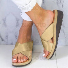 Charger l&#39;image dans la galerie, Femmes Pu Talon Compensé Chaussons Avec Autres Chaussures