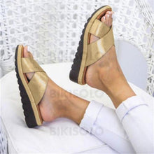 Charger l&#39;image dans la galerie, Femmes Pu Talon Compensé Chaussons Avec Autres Chaussures