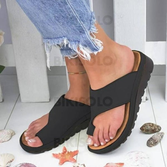 Femmes Pu Talon Plat Chaussons Avec Autres Chaussures