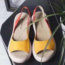 Charger l'image dans la galerie, Femmes Pu Talon Plat Sandales Chaussures Plates À Bout Ouvert Avec Autres Chaussures