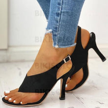 Charger l&#39;image dans la galerie, Femmes Pu Talon Stiletto Sandales Avec Boucle Chaussures