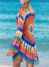 Charger l&#39;image dans la galerie, Fleuris Col U Bohème Tenues De Plage Maillots De Bain