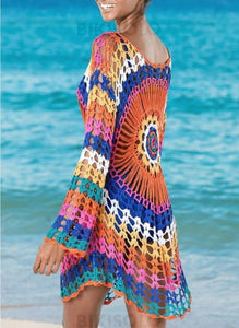 Fleuris Col U Bohème Tenues De Plage Maillots De Bain