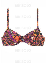 Charger l&#39;image dans la galerie, Fleuris Imprimé À Bretelles Sexy Vintage Bikinis Maillots De Bain