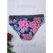 Charger l'image dans la galerie, Fleuris Taille Basse Dos Nu Col Rond Sexy Décontractée Bikinis Maillots De Bain