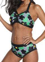 Charger l&#39;image dans la galerie, Floral Col Rond Attrayant Bikini Maillots De Bain Bikinis