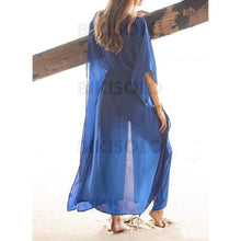 Charger l&#39;image dans la galerie, Imprimé Chaîne Col V Bohème Tenues De Plage Maillots De Bain