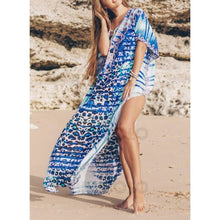 Charger l&#39;image dans la galerie, Imprimé Col V Bohème Tenues De Plage Maillots De Bain