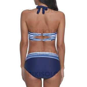 Rayures Dos Nu Sexy Bikinis Maillots De Bain